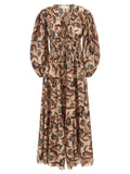 Zimmermann Zimmermann Ascension Tie Billow Maxi Dress