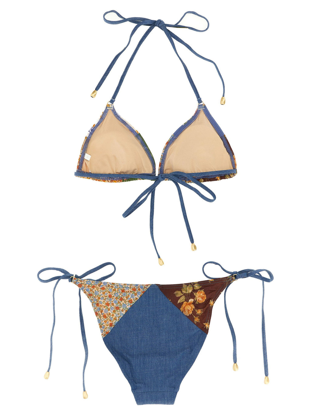Zimmermann Zimmermann Lucky Cotton Mini Tri Bikini