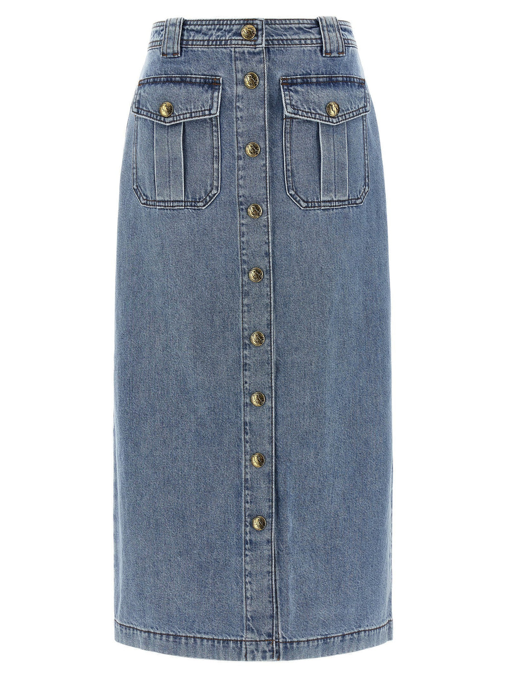 Zimmermann Zimmermann Denim Pencil Skirt