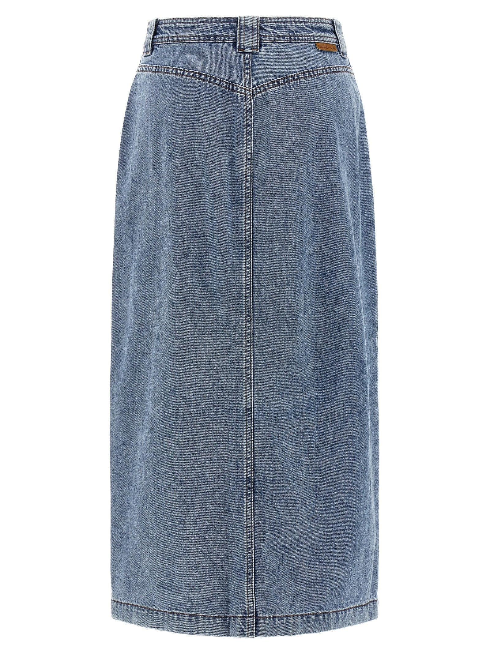 Zimmermann Zimmermann Denim Pencil Skirt