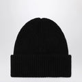 ALMADA LABEL Black wool and cashmere beanie