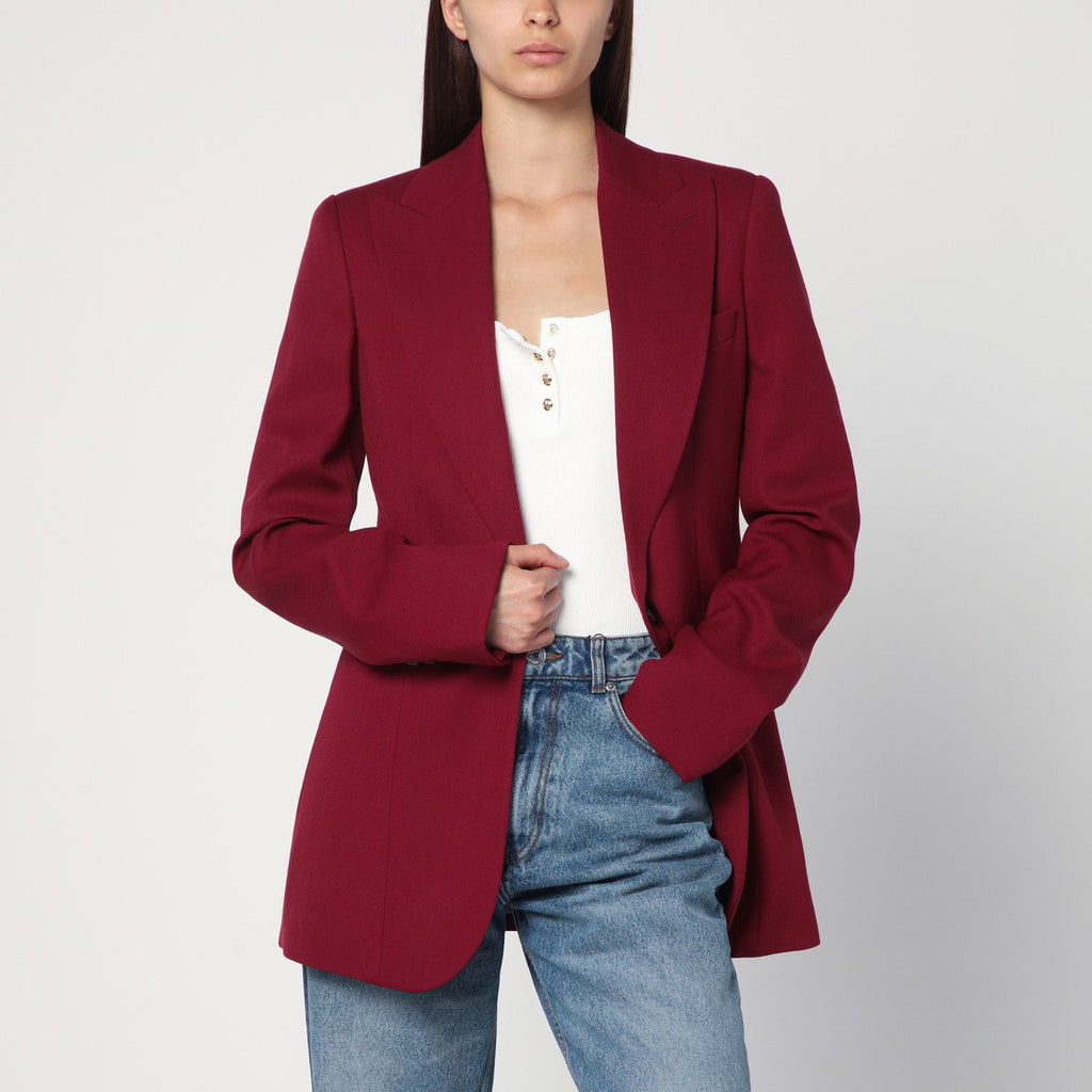 Stella McCartney — Jazzberry Wool Jacket