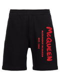 Alexander McQueen Alexander McQueen Graffiti Bermuda Shorts