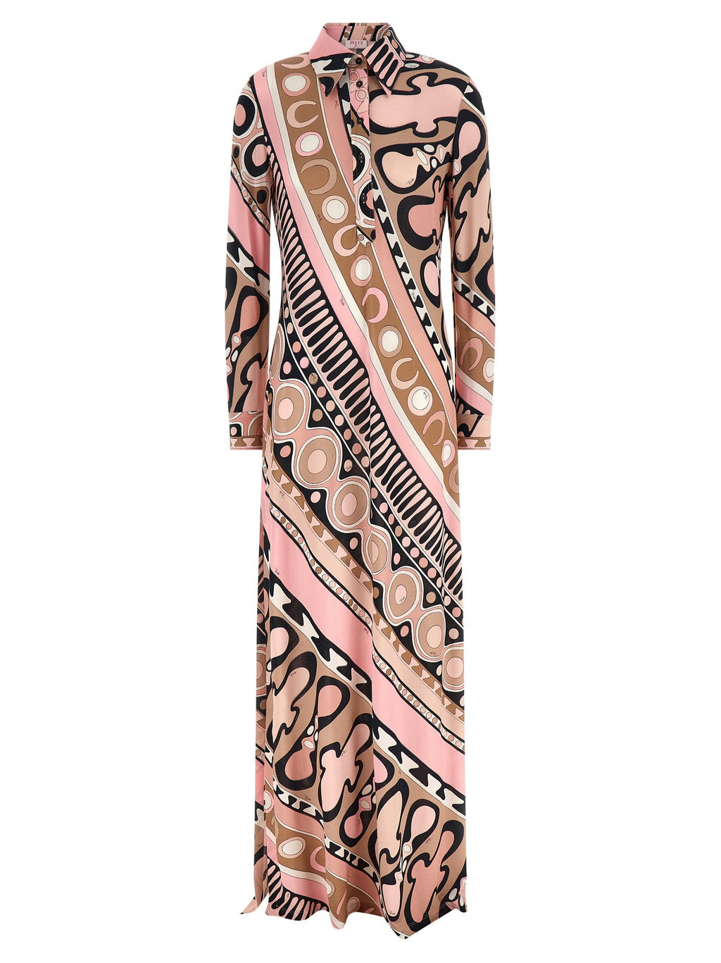 Emilio Pucci Emilio Pucci Soleil Print Chemisier Dress