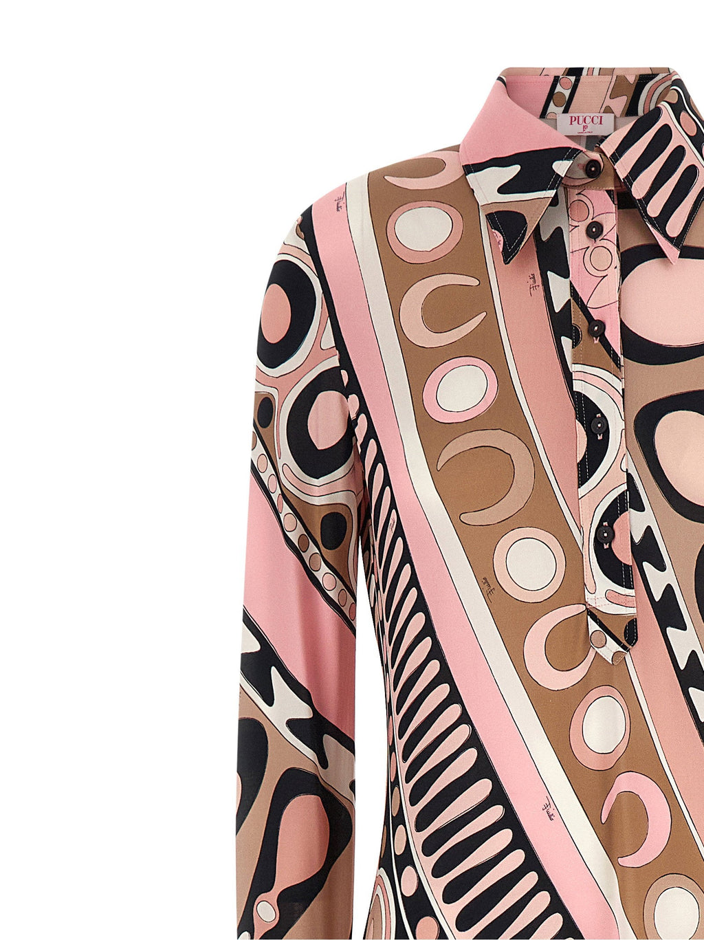 Emilio Pucci Emilio Pucci Soleil Print Chemisier Dress