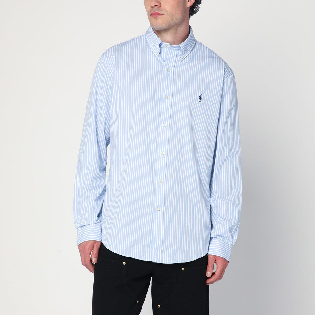 Polo Ralph Lauren Polo Ralph Lauren White and blue striped Oxford shirt