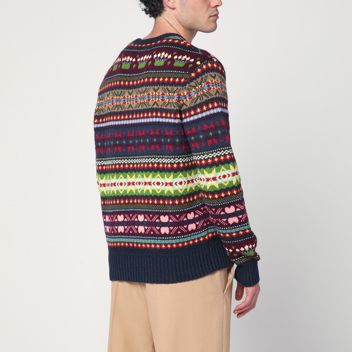 Polo Ralph Lauren Polo Ralph Lauren Multicolored crew neck sweater with intarsia