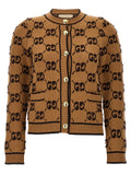 Gucci Gucci Gg Tweed Bouclè Cardigan