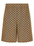 Gucci Gg Supreme Bermuda Shorts - Gucci Lido Line