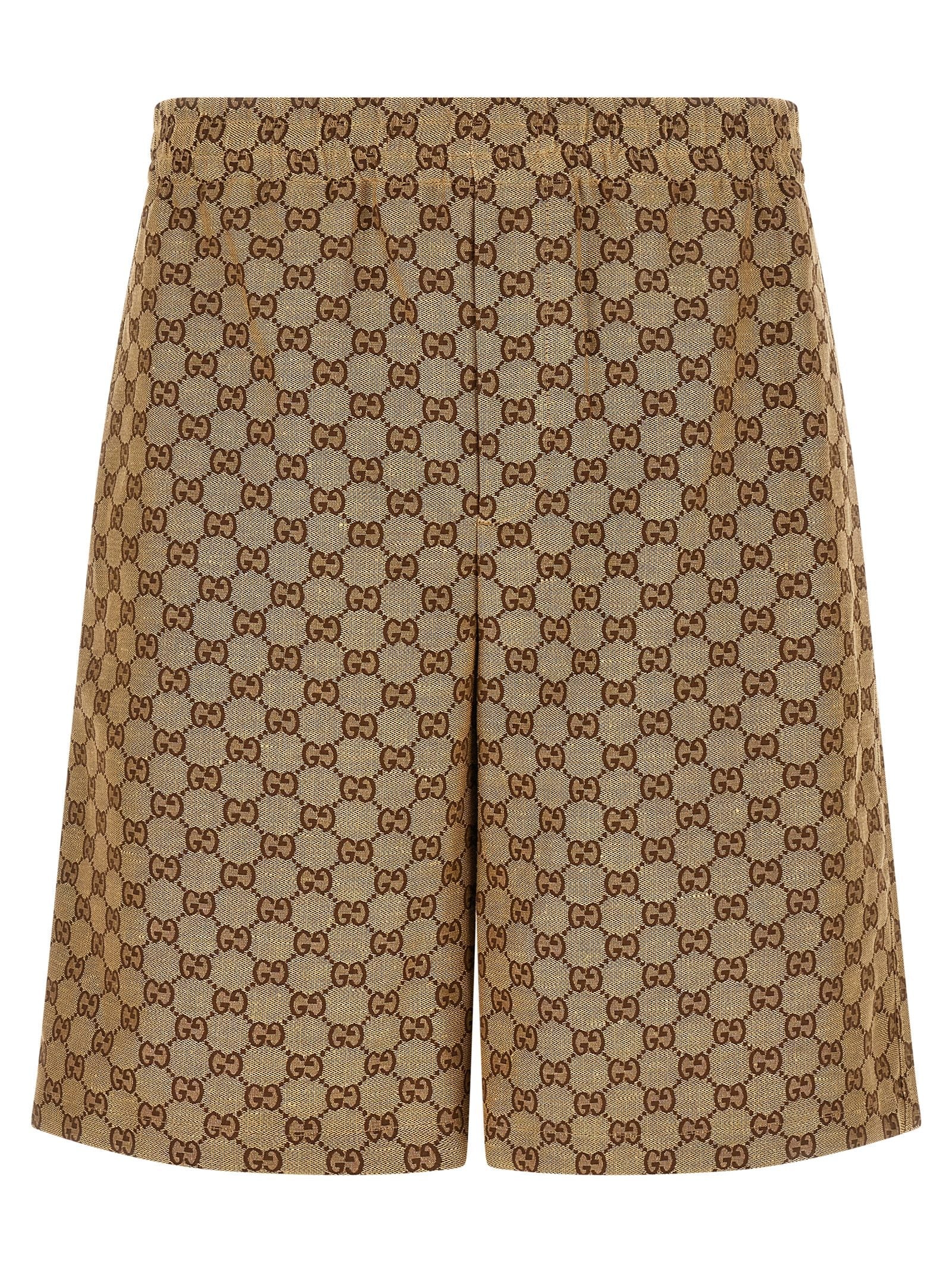 Gucci Gg Supreme Bermuda Shorts - Gucci Lido Line