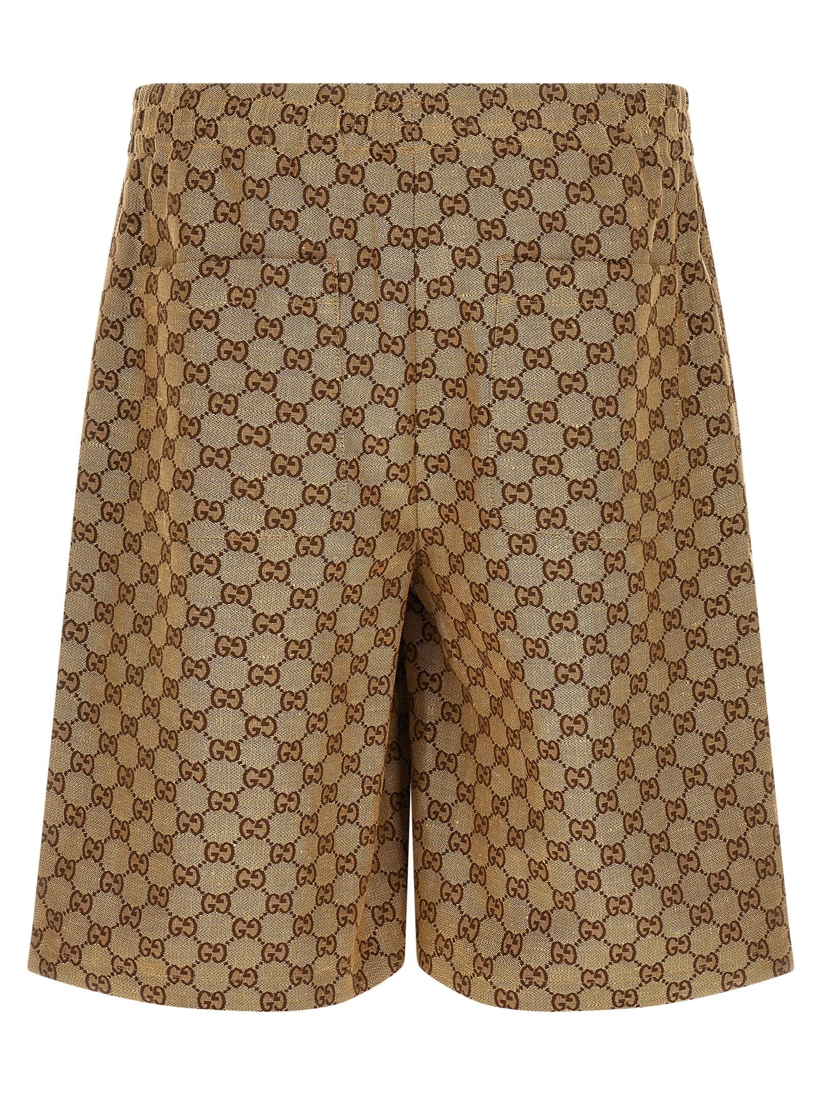 Gucci Gg Supreme Bermuda Shorts - Gucci Lido Line