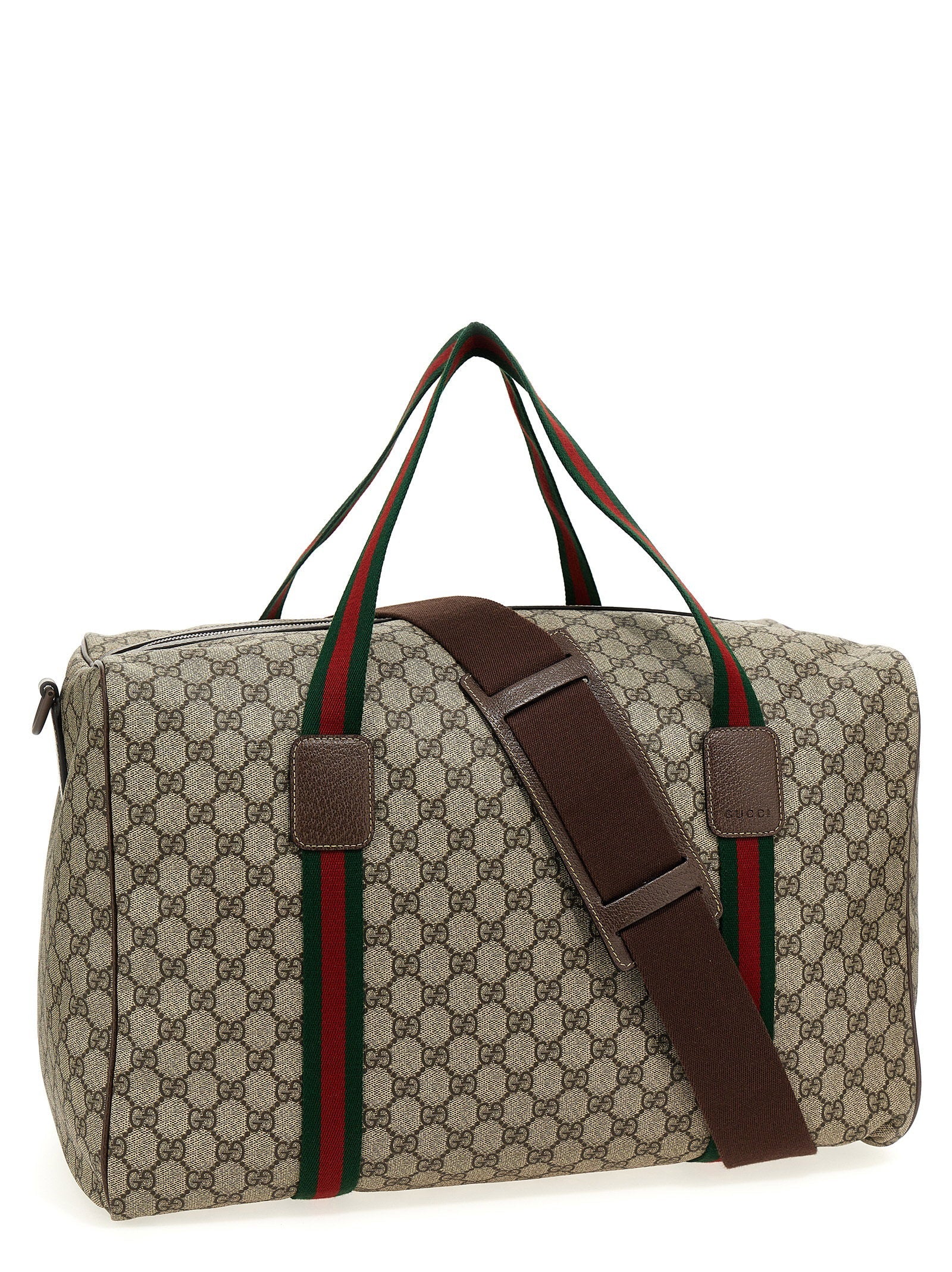 Gucci Gucci Gg Supreme Large Travel Bag