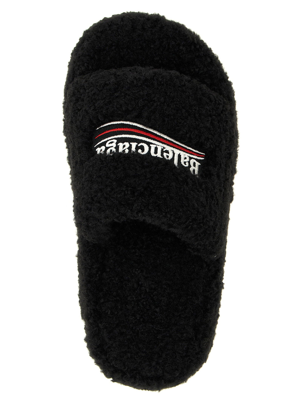 Balenciaga Balenciaga Furry Platform Slides