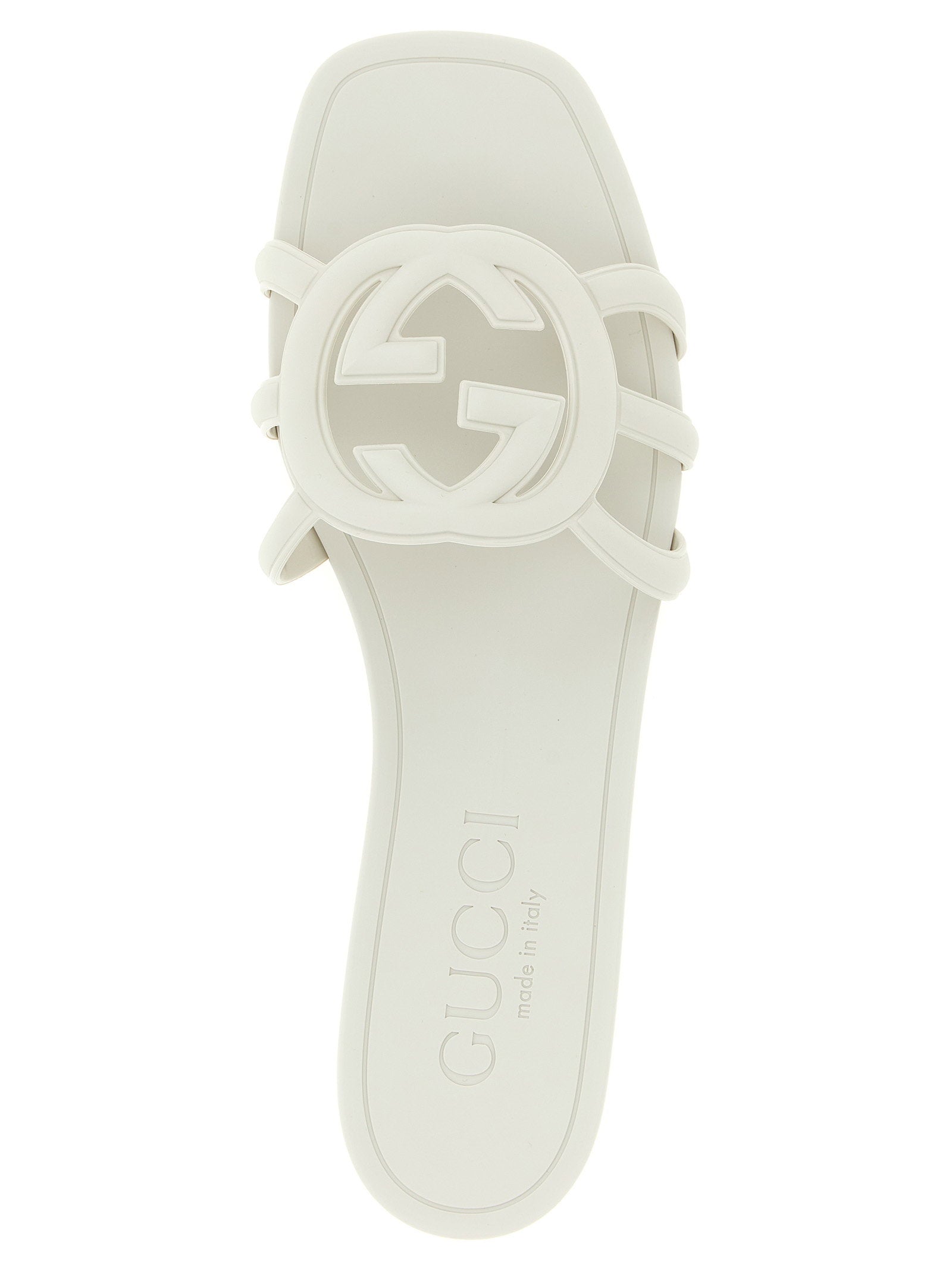 Gucci Incrocio Gg Sandals - Gucci Lido Line