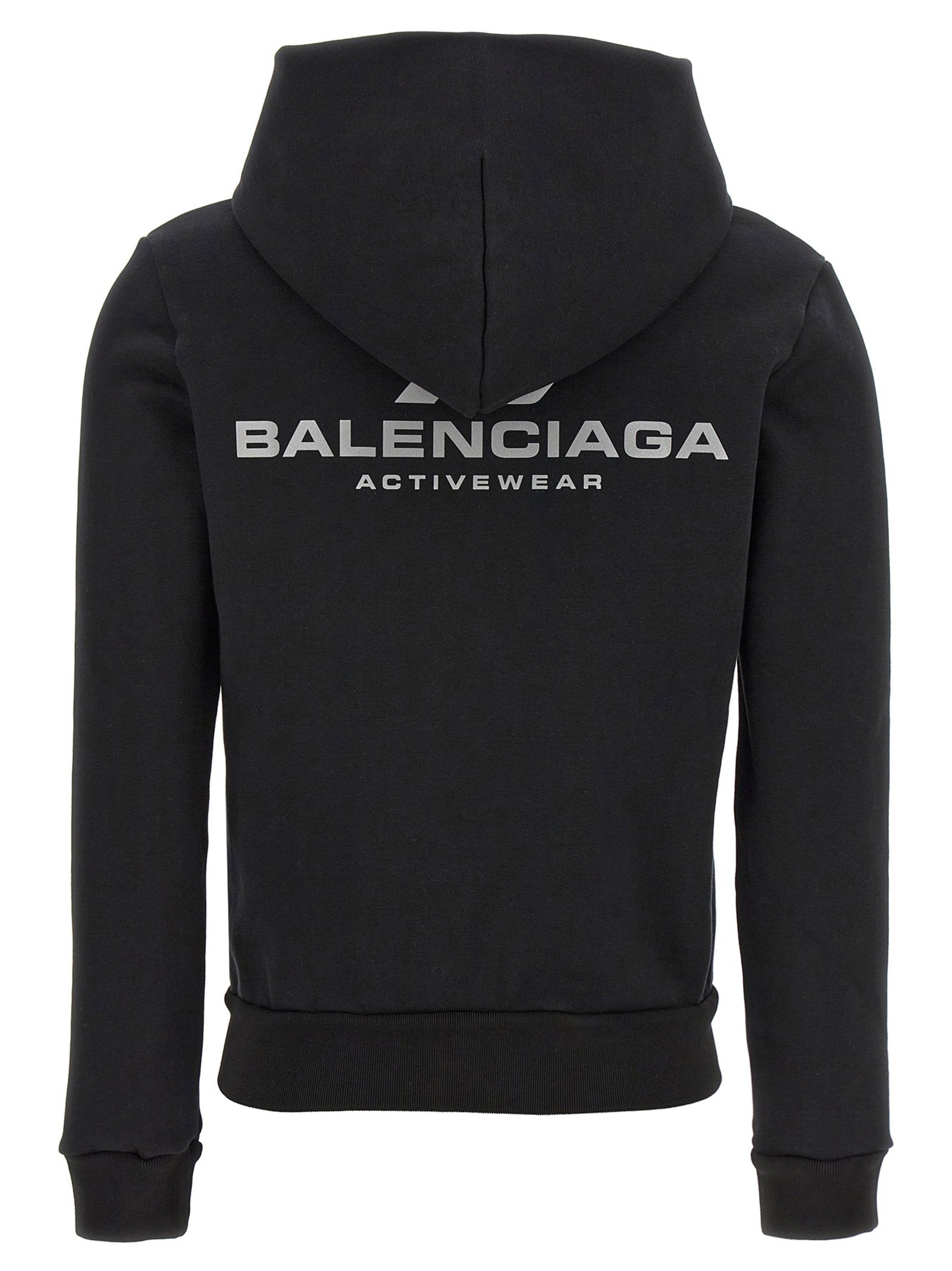 Balenciaga Balenciaga Logo Print Hoodie