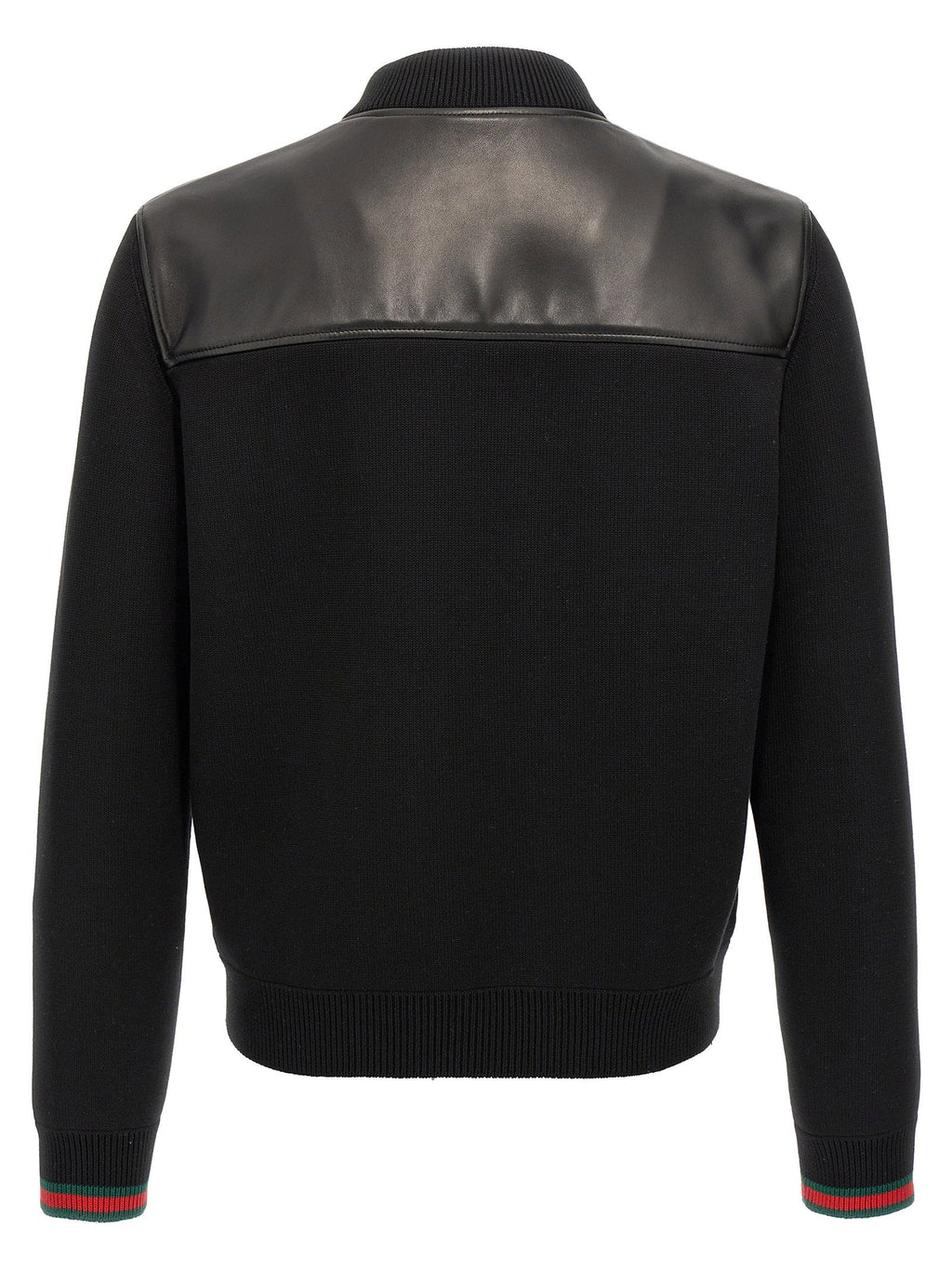 Gucci Gucci Bimaterial Bomber Jacket
