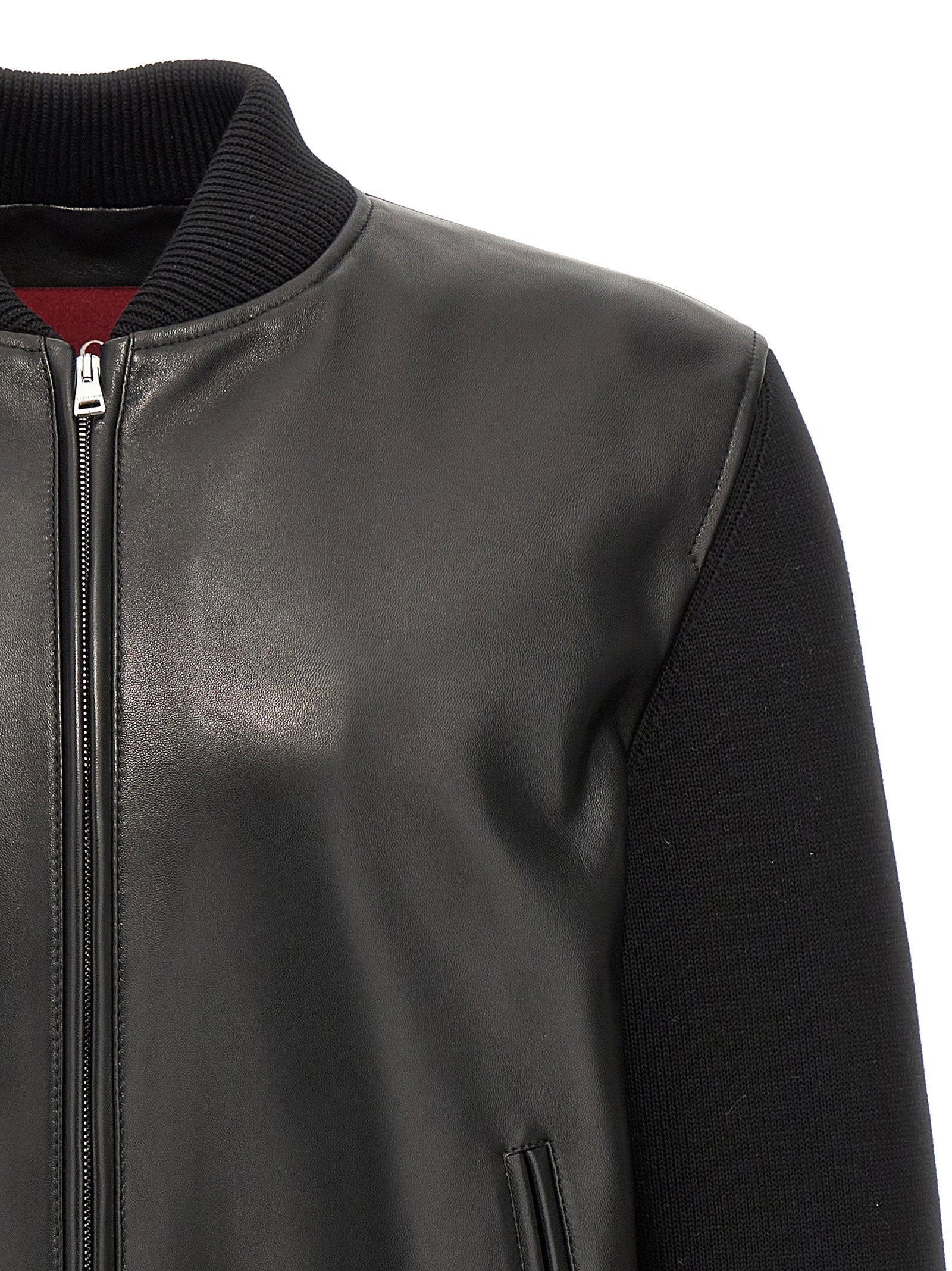 Gucci Gucci Bimaterial Bomber Jacket
