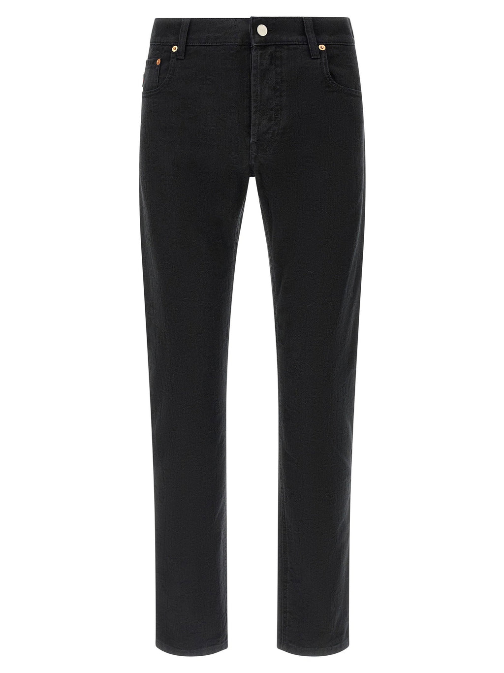 Gucci Gucci Gg Jacquard Denim Jeans