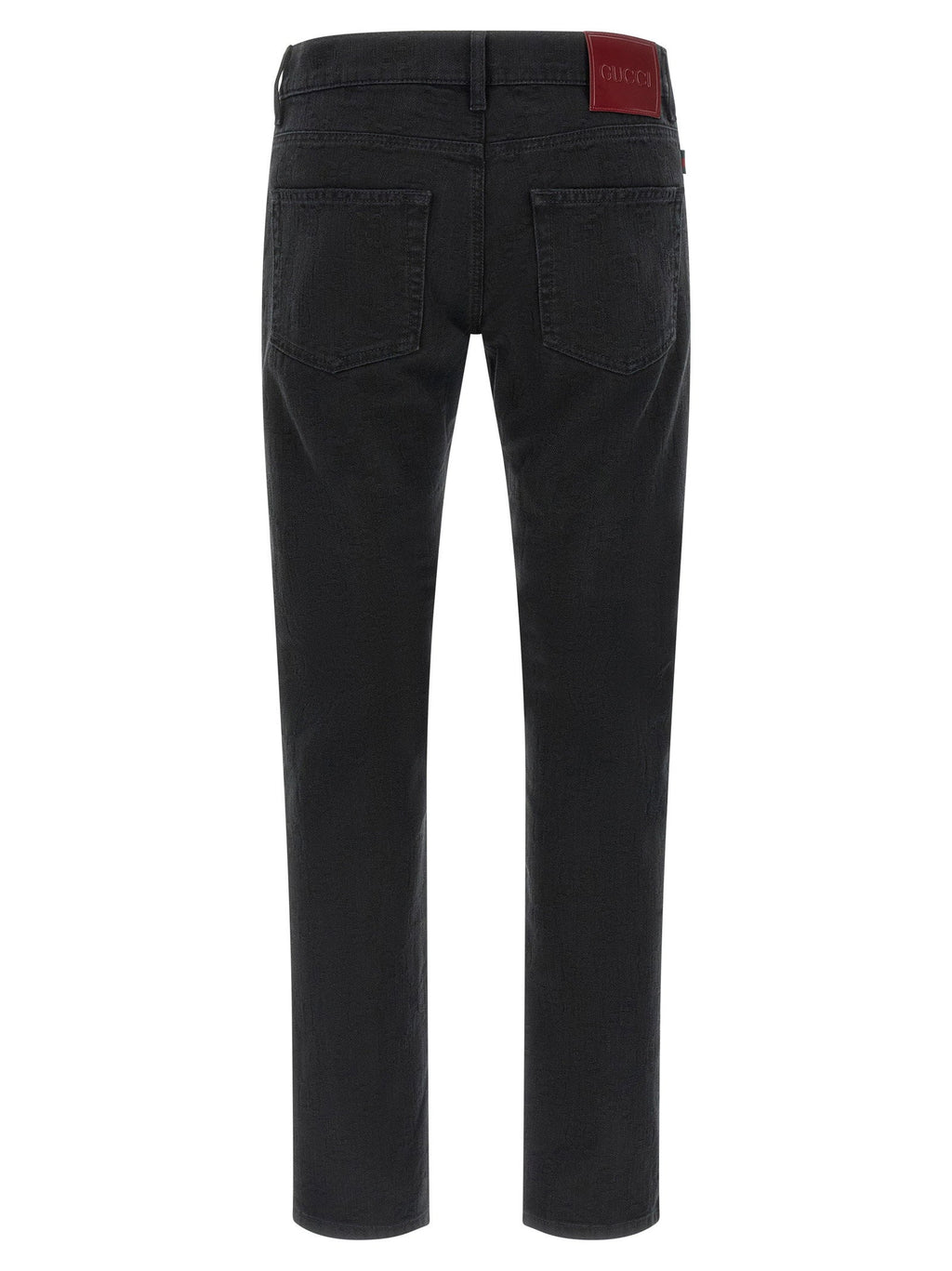 Gucci Gucci Gg Jacquard Denim Jeans