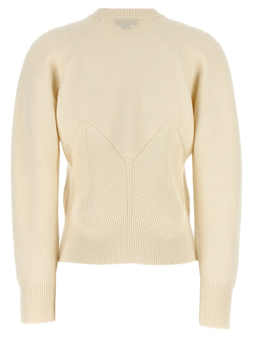 Alexander McQueen Alexander McQueen Chevron Corset Sweater