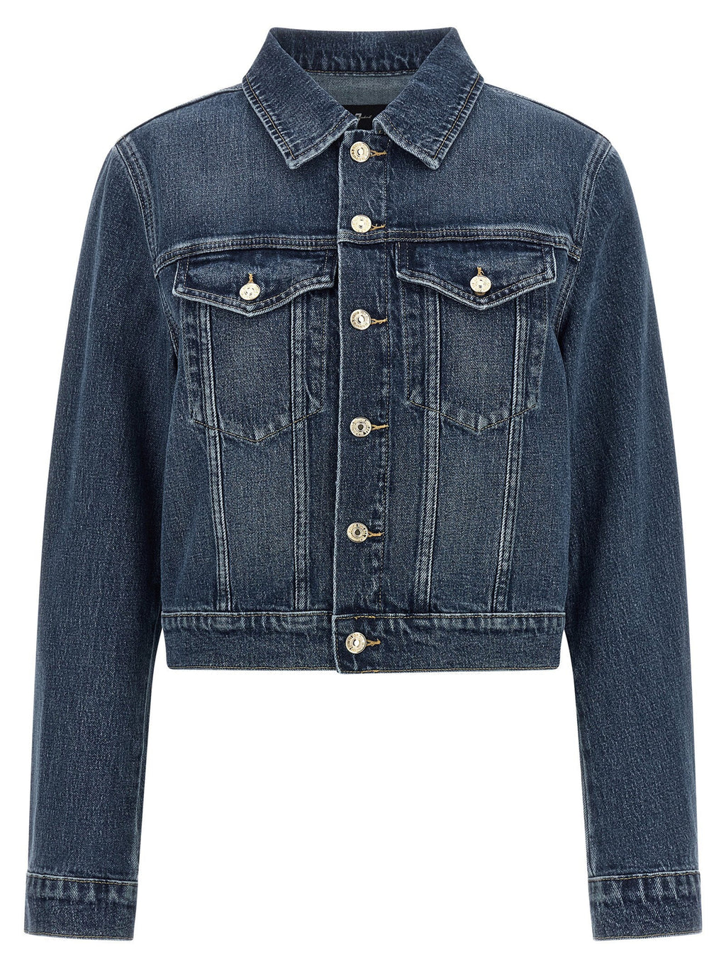 7 For All Mankind 7 For All Mankind Darted Shrunken Jacket