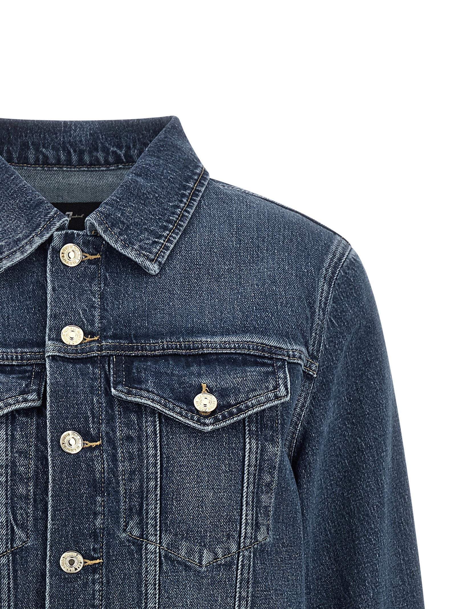 7 For All Mankind 7 For All Mankind Darted Shrunken Jacket