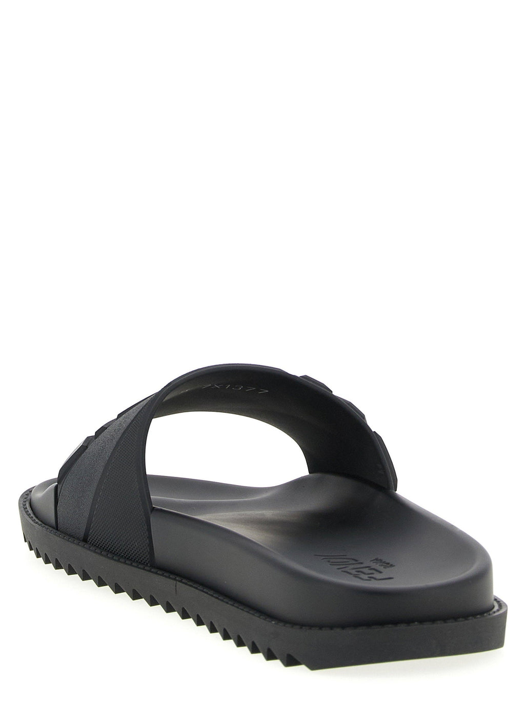Fendi Fendi Logo Band Slides