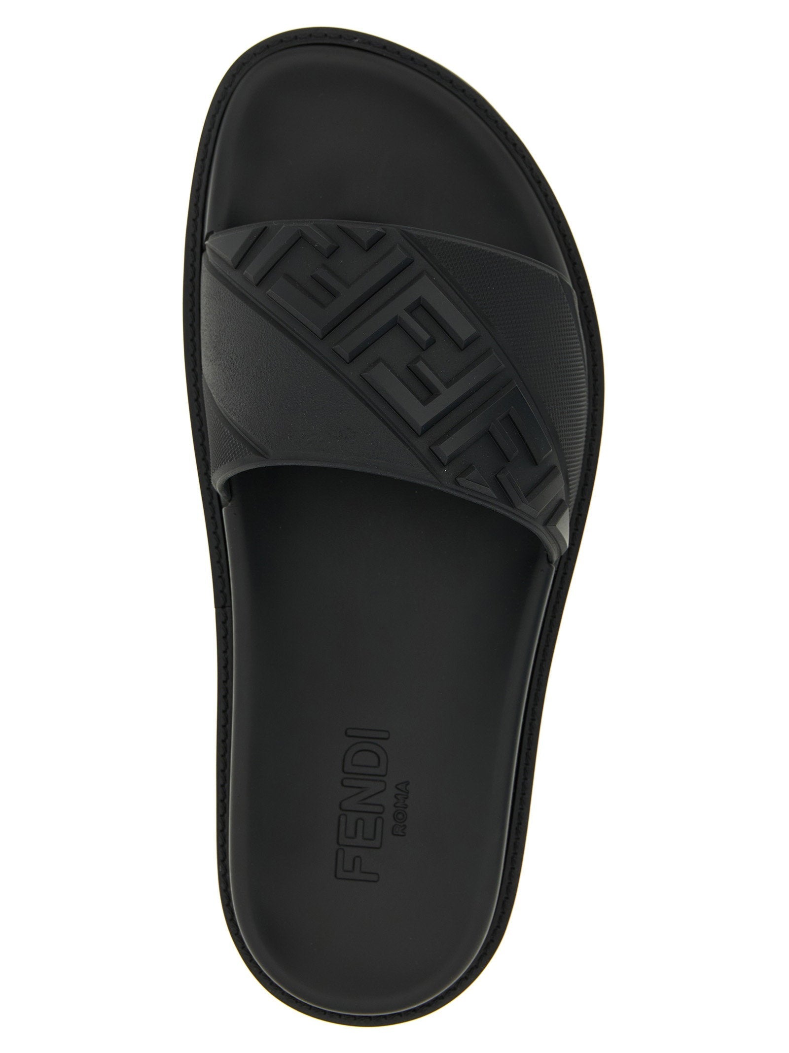 Fendi Fendi Logo Band Slides