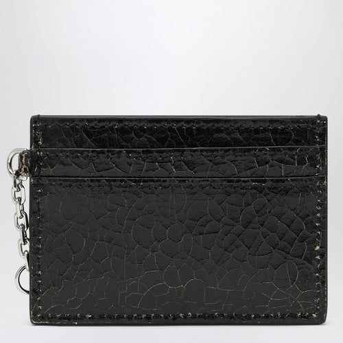 Alexander Mcqueen Alexander McQueen T-Bar credit card holder black/caramel
