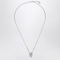 Alexander Mcqueen Alexander McQueen Skull necklace in palladium