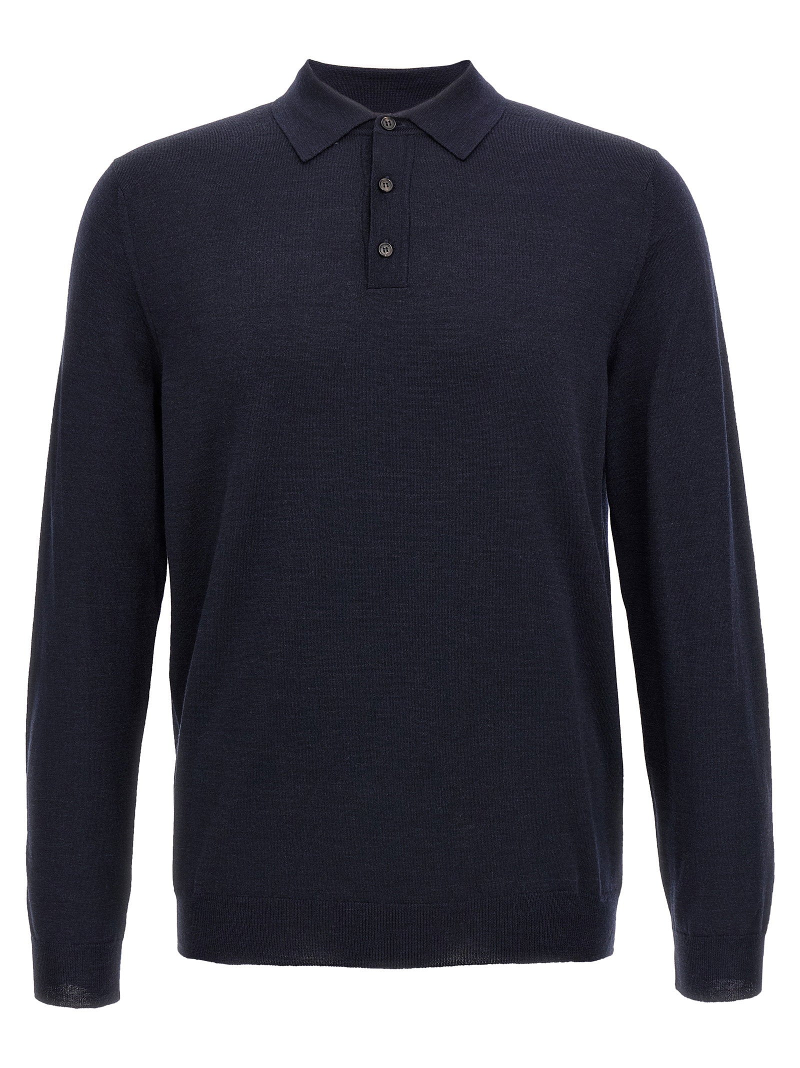 Zanone Zanone Virgin Wool Polo Shirt