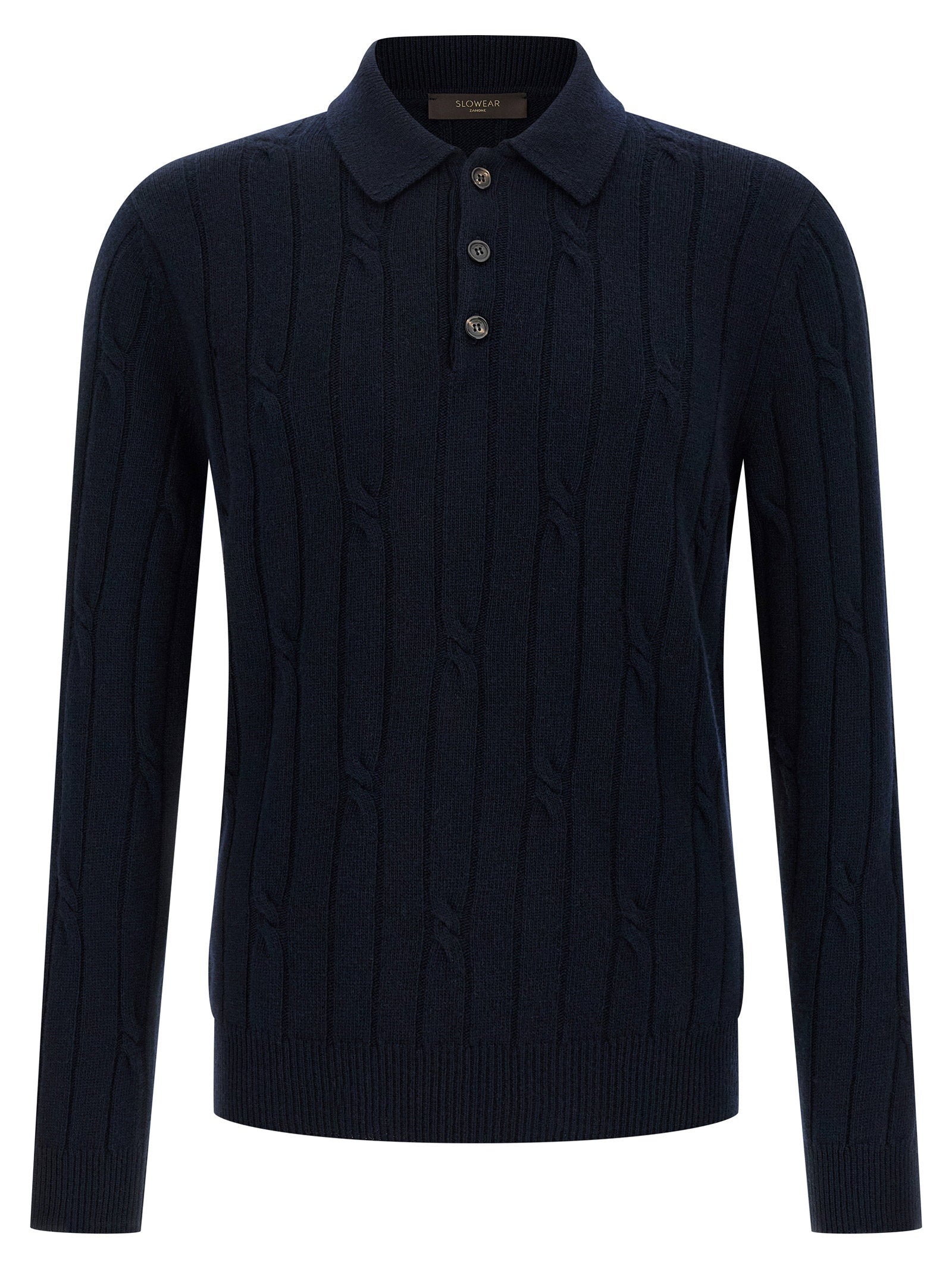 Zanone Zanone Cashmere Polo Shirt
