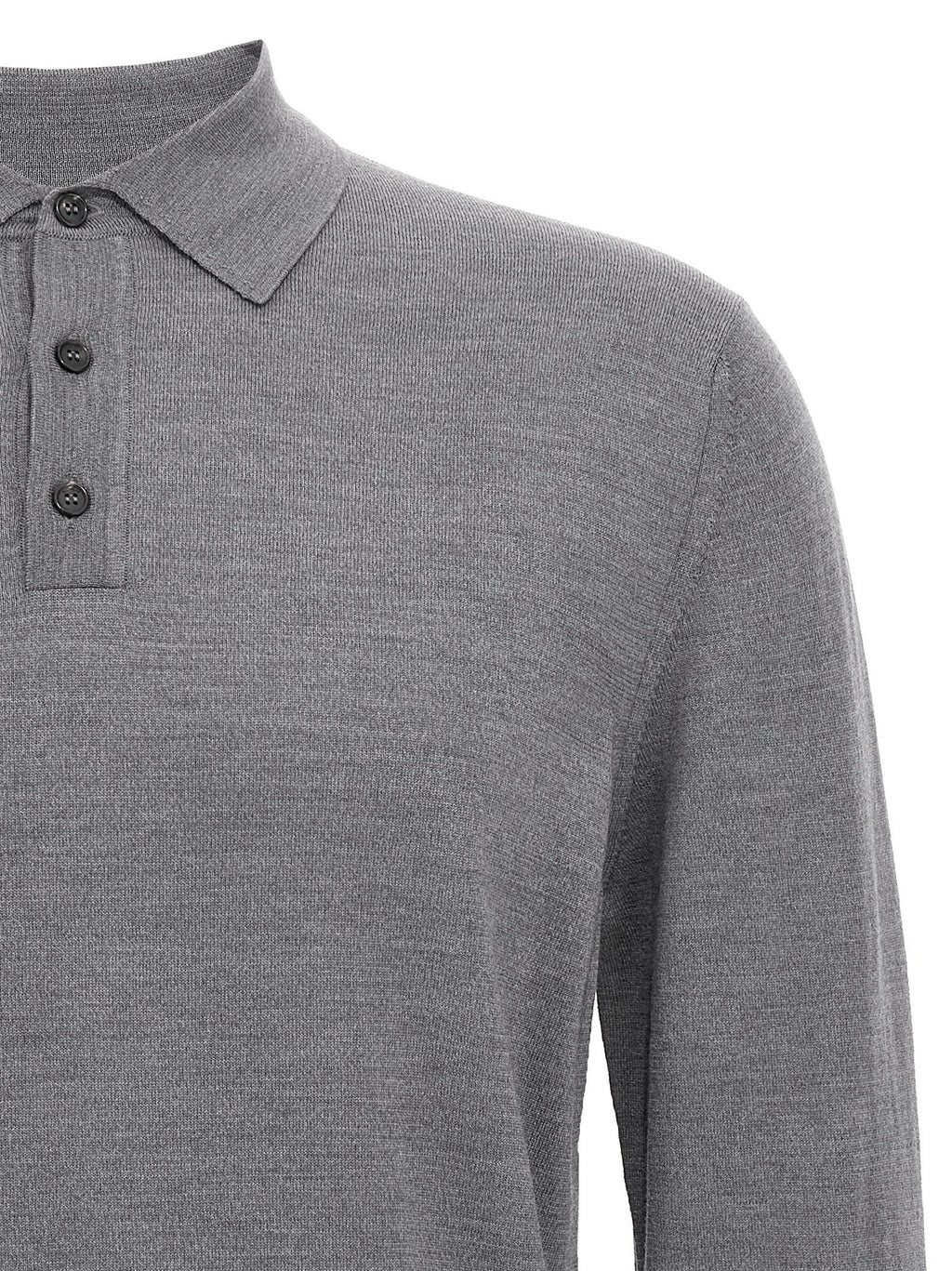 Zanone Zanone Virgin Wool Polo Shirt