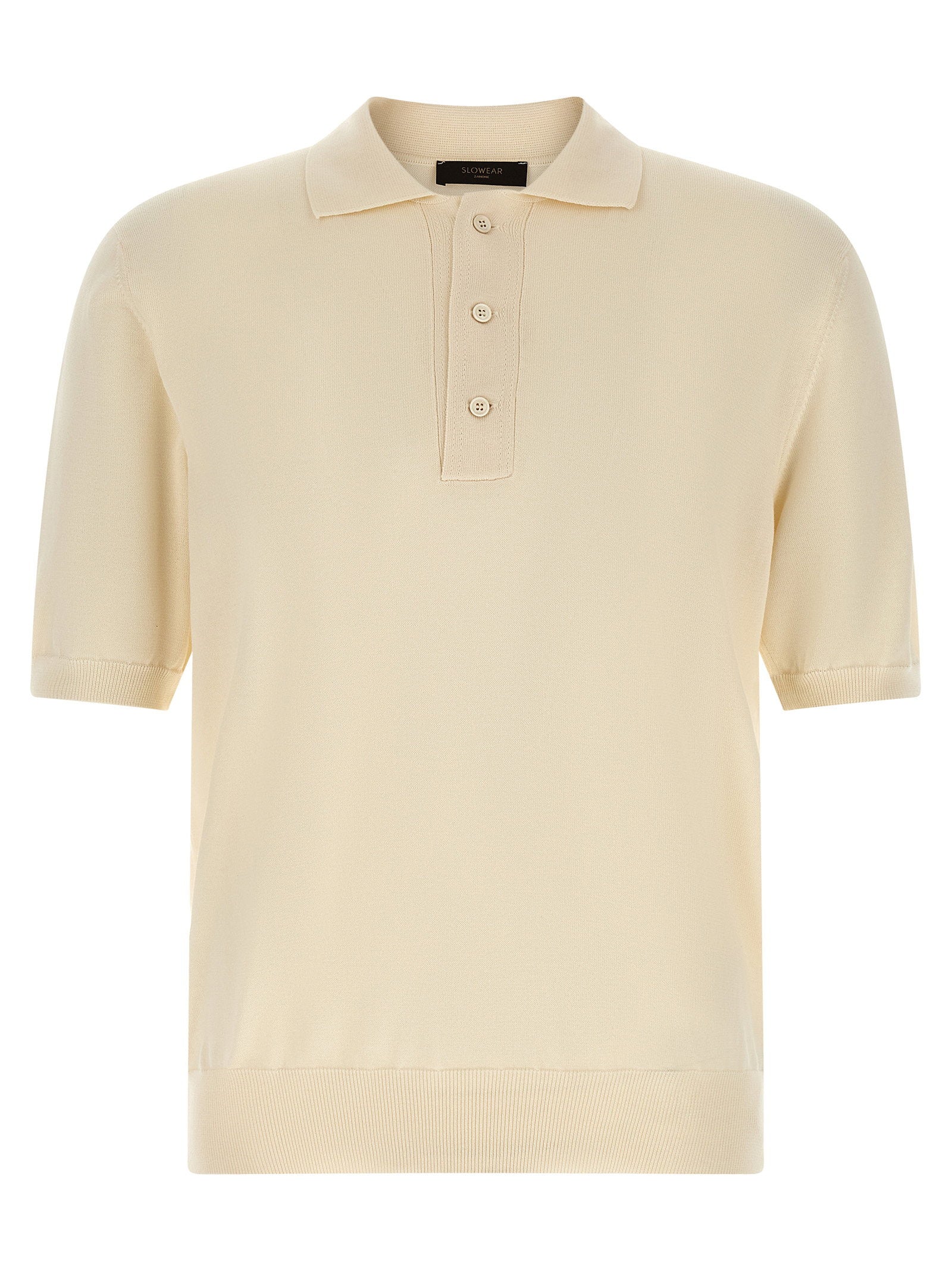 Zanone Zanone Cotton Knit Polo Shirt