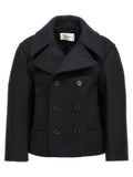 Saint Laurent Saint Laurent Oversized Caban Coat