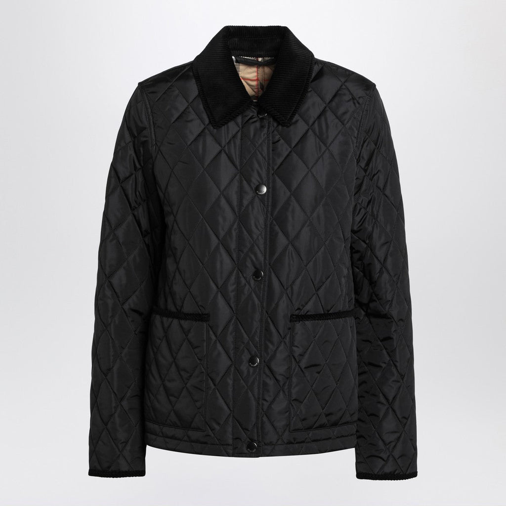 Burberry Burberry Black quilted nylon jacket