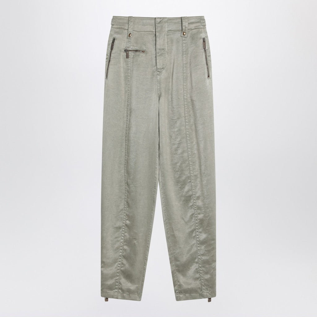 Burberry Burberry Trousers with B Shield emblem in lyocell