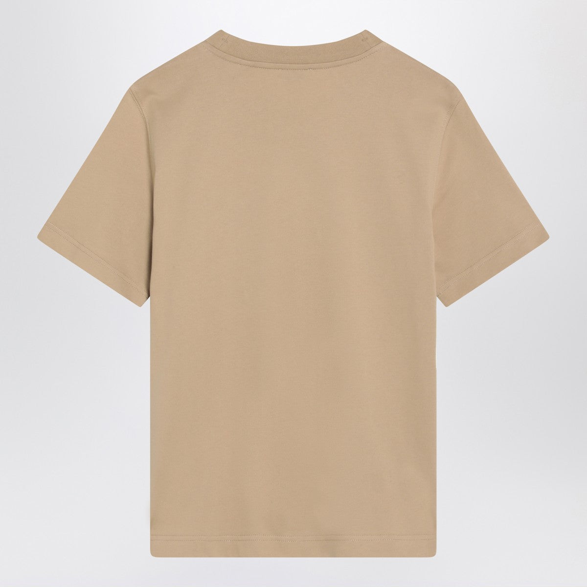 Burberry Burberry Light beige T-shirt with Equestrian Knight Design