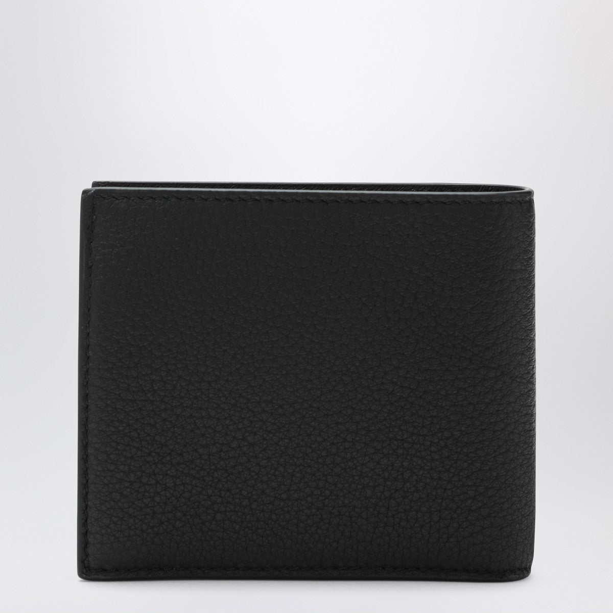 Balenciaga Balenciaga Black bi-fold Credit wallet in hammered leather
