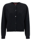 Gucci Gucci Gg Crystal Cardigan