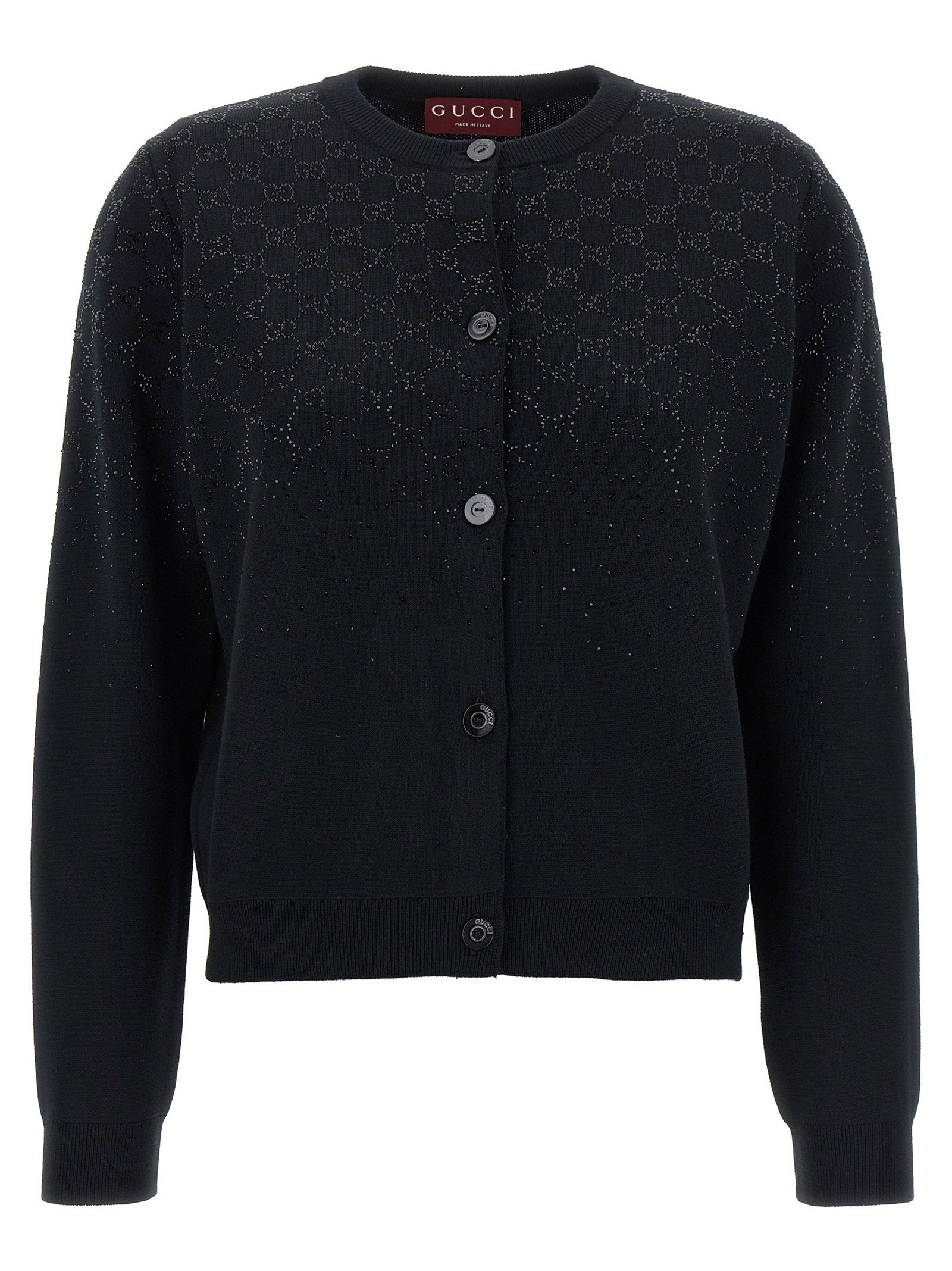 Gucci Gucci Gg Crystal Cardigan
