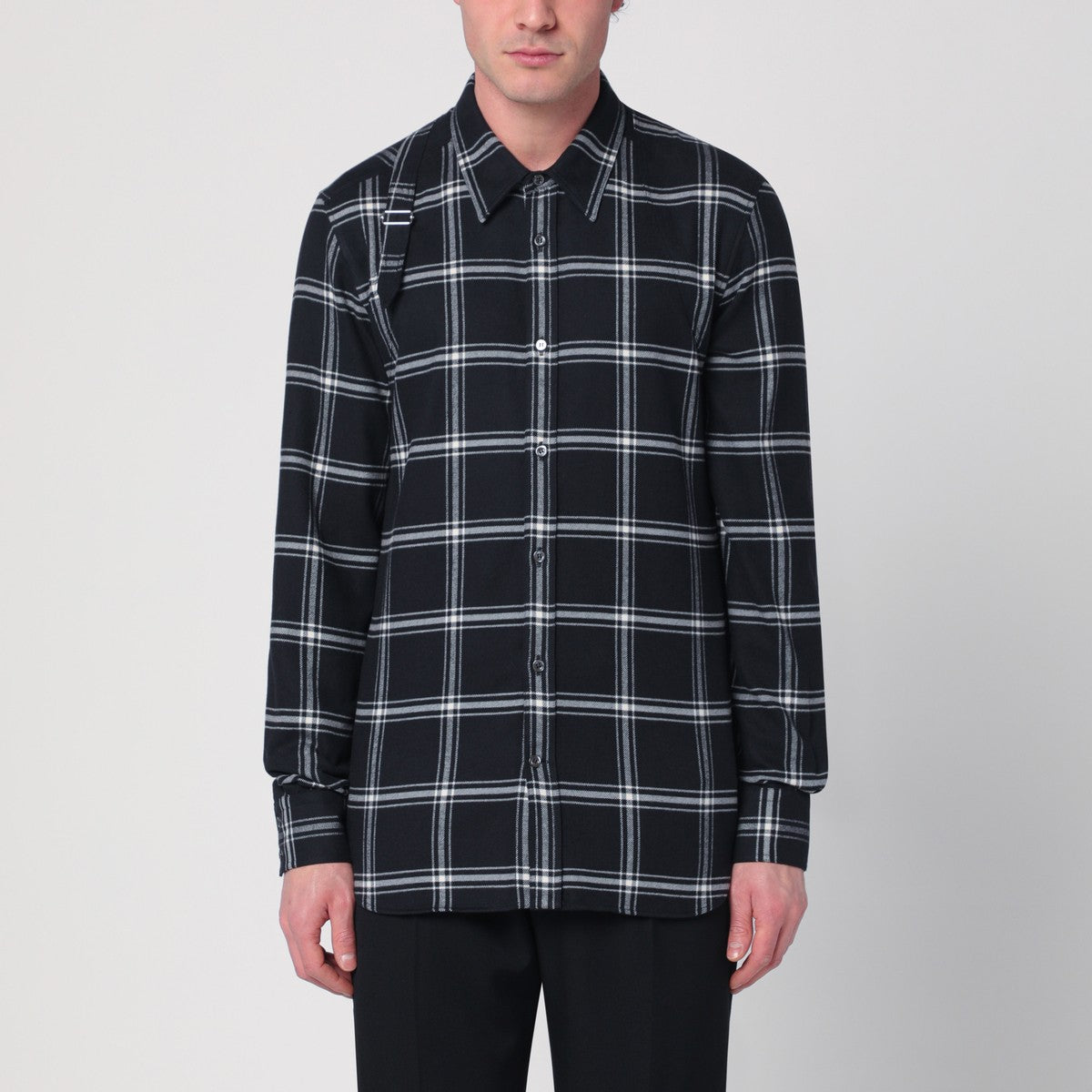 Alexander Mcqueen Alexander McQueen Cotton flannel checkered shirt