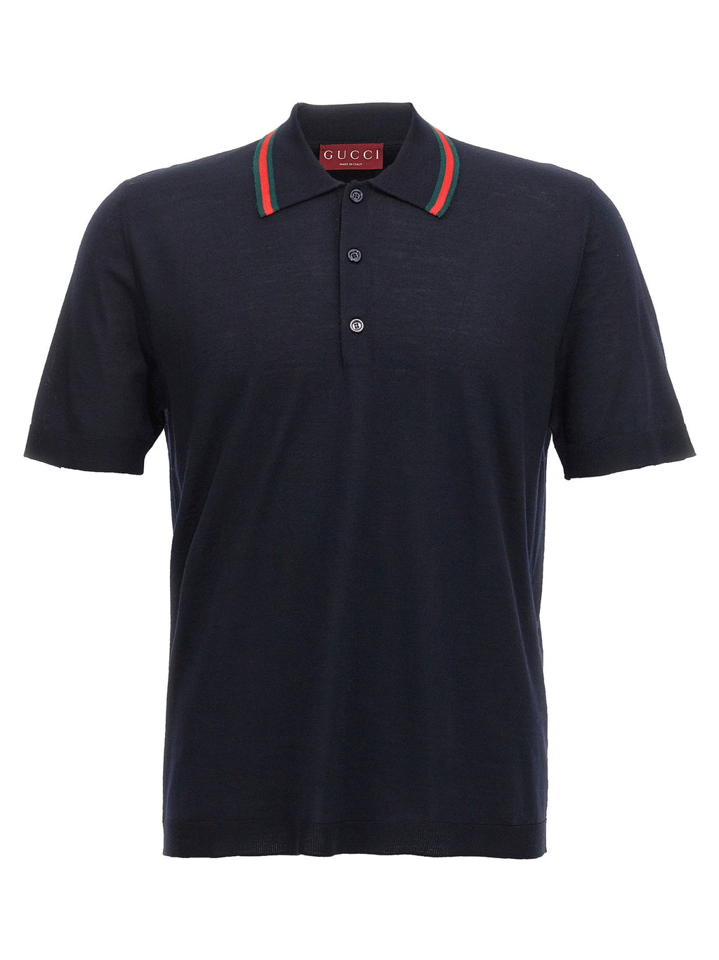 Gucci Gucci Web Ribbon Polo Shirt