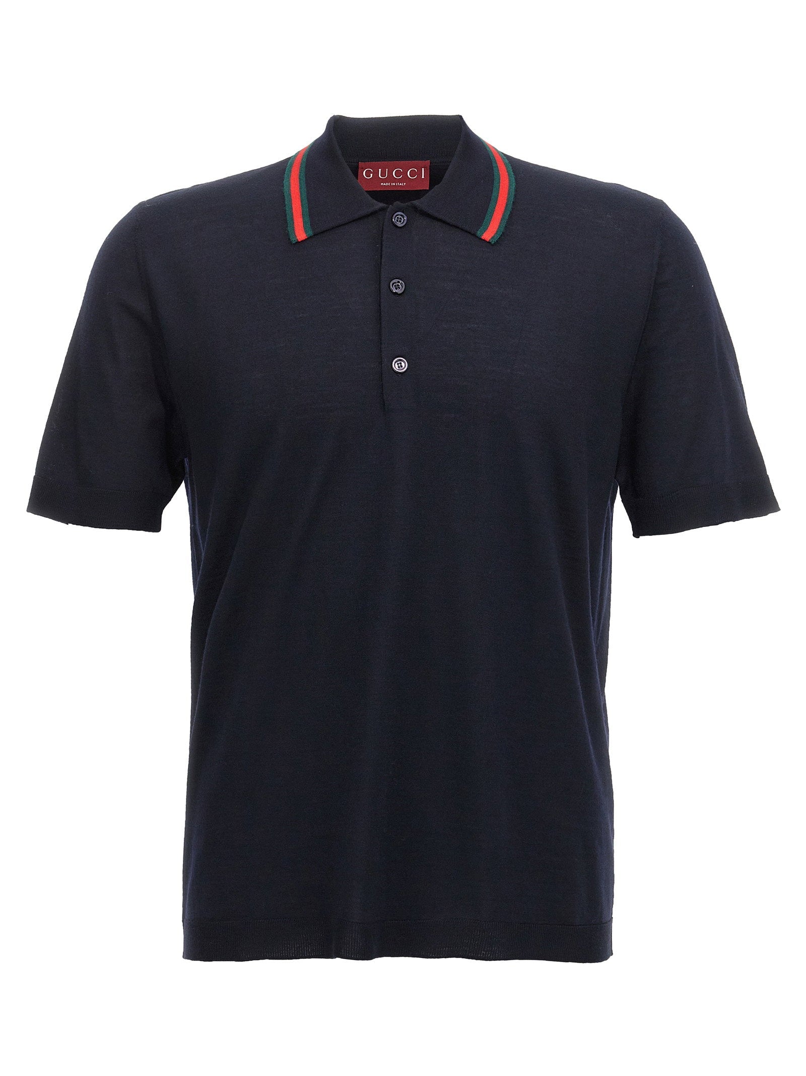 Gucci Gucci Web Ribbon Polo Shirt