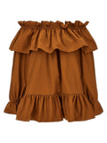 Saint Laurent Saint Laurent Flounces Mini Dress