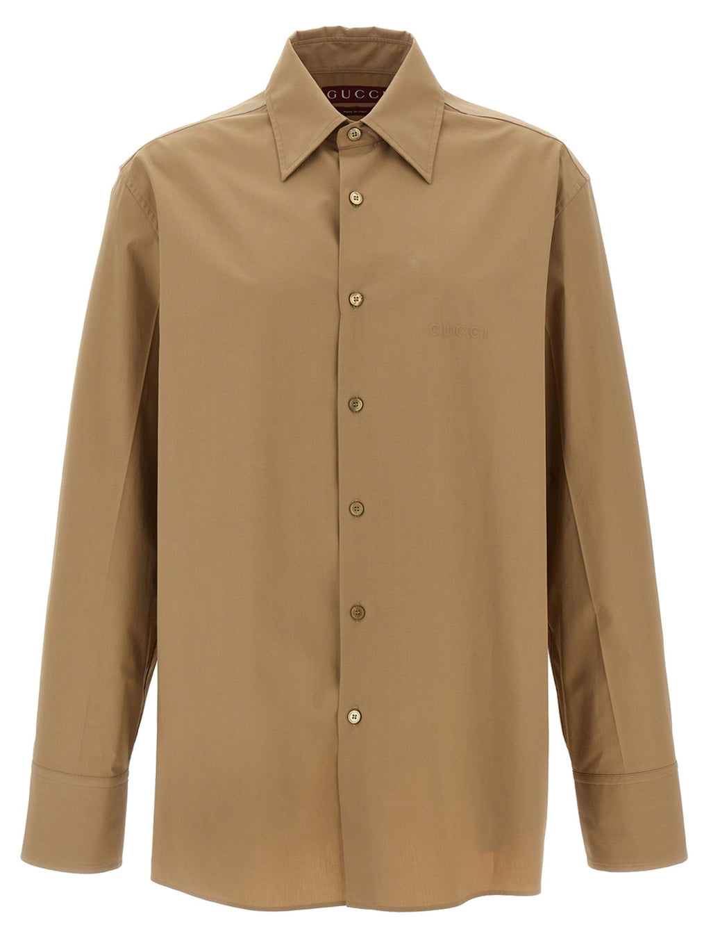 Gucci Gucci Embossed Logo Shirt