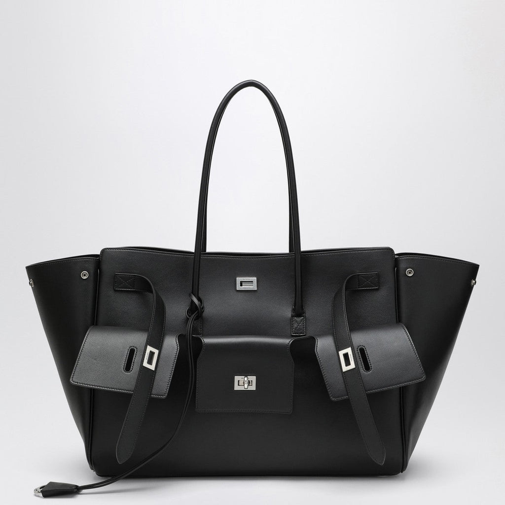 Balenciaga Balenciaga Carry All Bel Air large bag in black leather