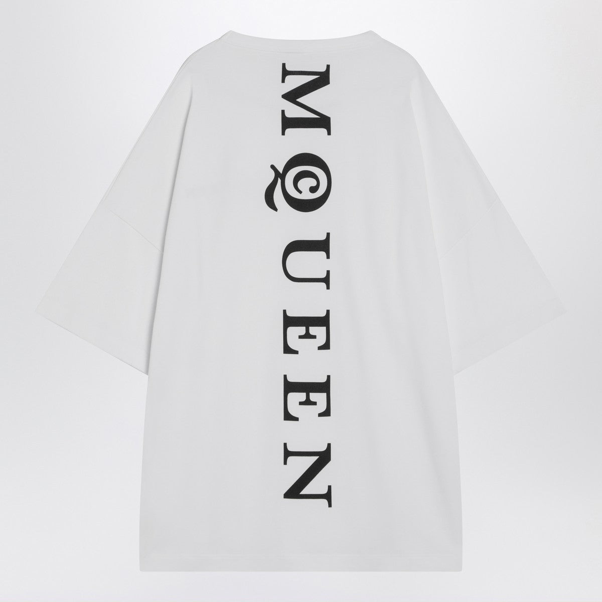 Alexander Mcqueen Alexander McQueen White oversized t-shirt with logo