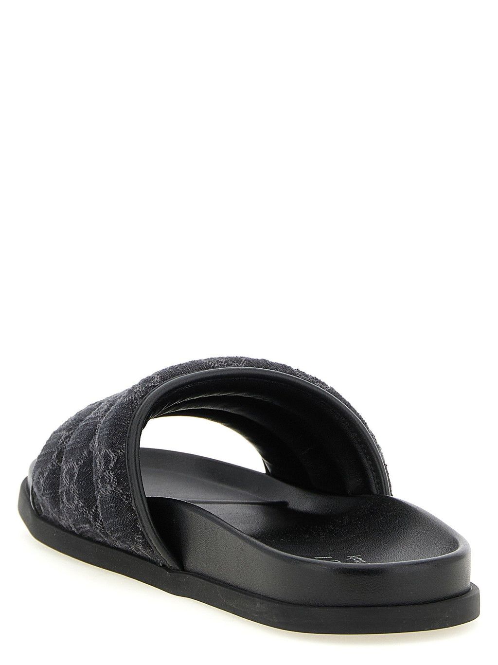 Gucci Gucci Gg Denim Slides