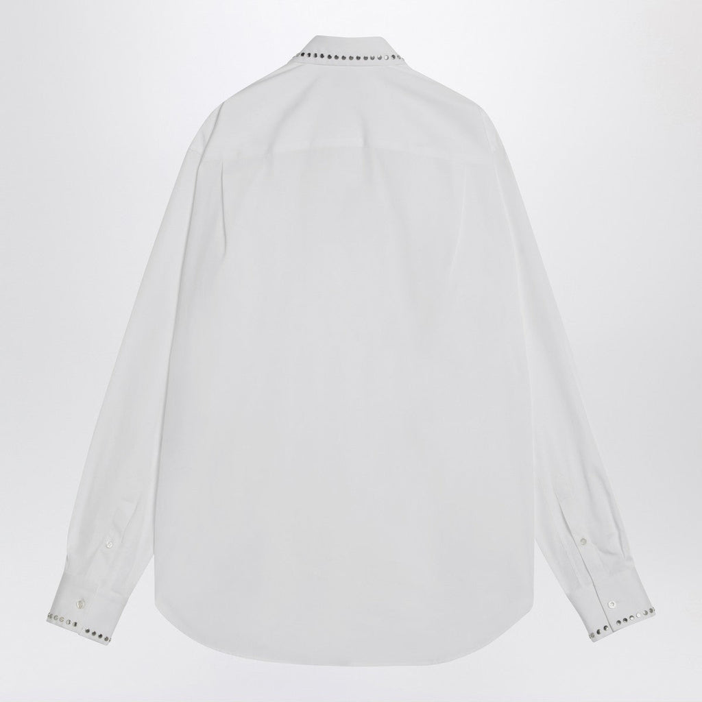 Alexander Mcqueen Alexander McQueen White cotton shirt with studs